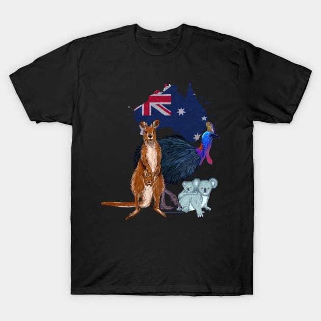 Save Australia's Animals T-Shirt by AlexandraHallPinner